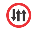 CIRCULACIÓN EN TRES CARRILES (UNO EN CONTRAFLUJO)