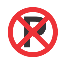 PROHIBIDO PARQUEAR O DETENERSE