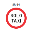 ZONA DE ESTACIONAMIENTO DE TAXI