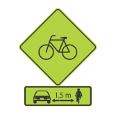 CICLISTAS EN LA VÍA