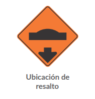Ubicación de resalto