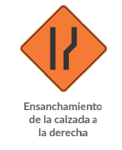 ENSANCHAMIENTO DE LA CALZADA A LA DERECHA