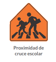 Proximidad de cruce escolar